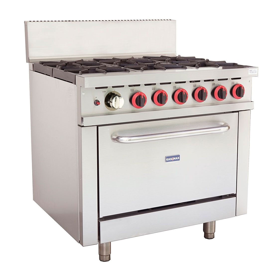 GBS6TLPG Gasmax 6 Burner With Oven Flame Failure Gasmax