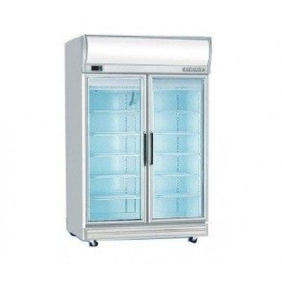 Bromic Upright Double Glass Door Chiller w/ Lightbox 976L - GD1000LF Mattys
