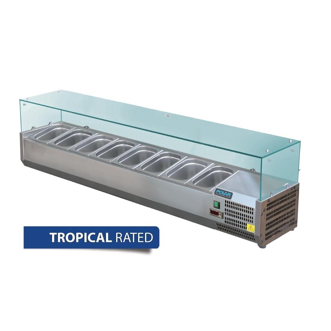 Polar G-Series Countertop Prep Fridge 8x 1/3GN - GD877-A Mattys