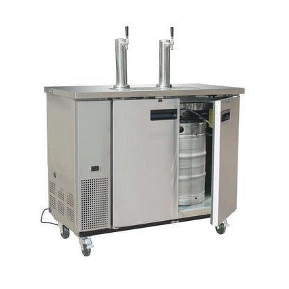 Polar G-Series Direct Draw Beer Dispenser (2 Keg 2 Tap) Stainless Steel - GE633-A Mattys