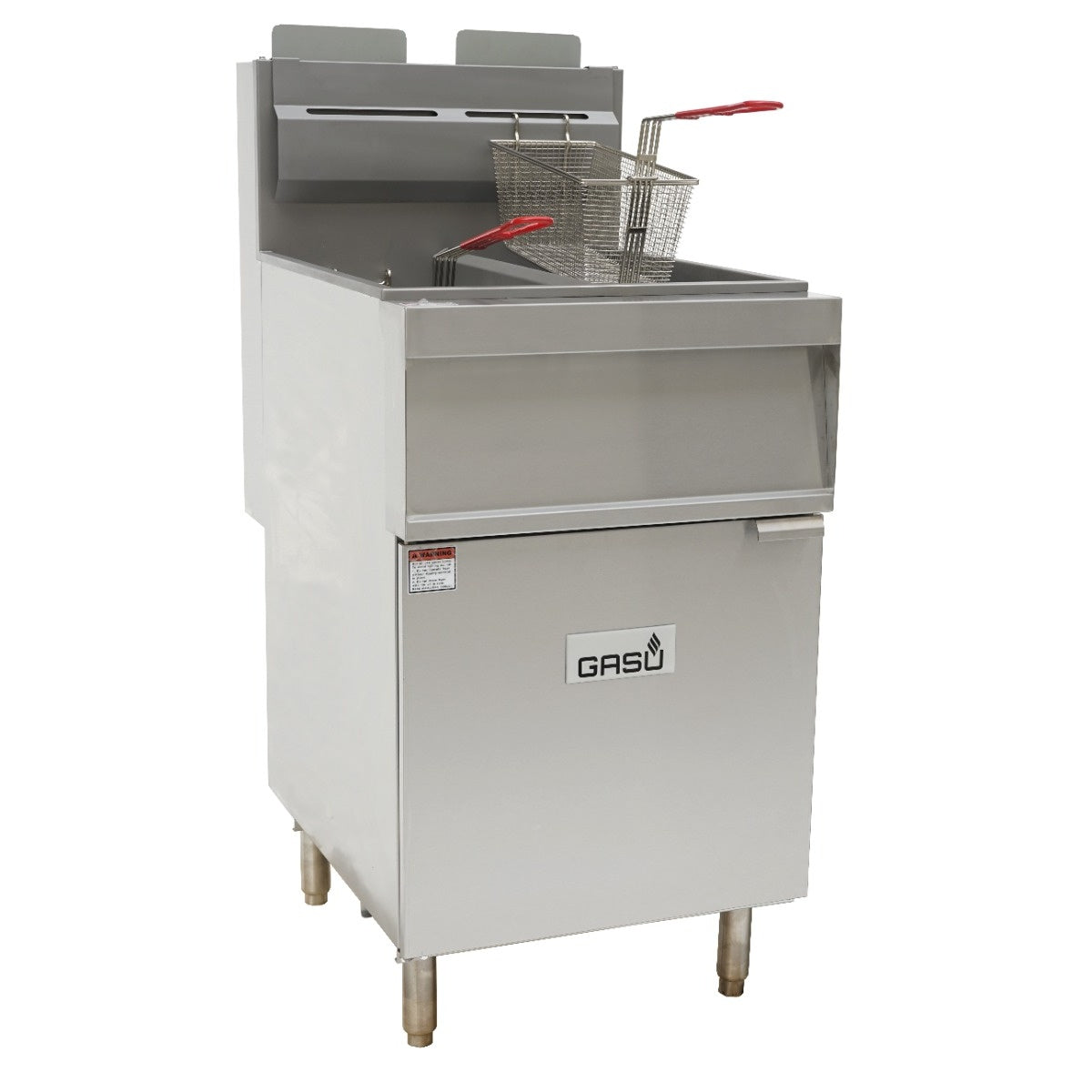 GASU GFG2120 Split Pan Gas Fryer Mattys