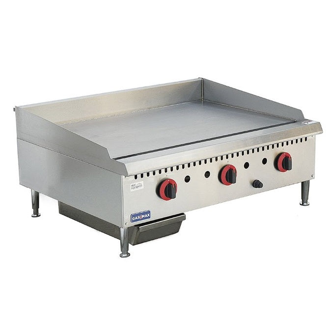 F.E.D. GASMAX GG-36LPG Three burner LPG Griddle Top Mattys