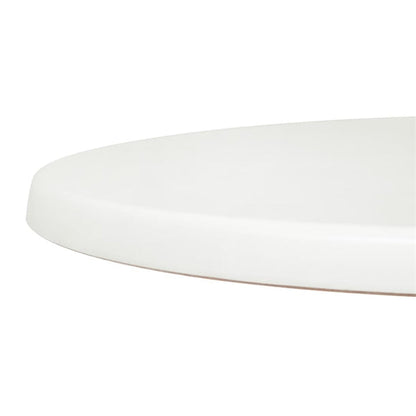Benches Bolero Round Table White 600mm - GG645 Bolero
