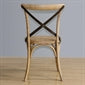 Shelving Bolero Natural Wooden Dining Chairs with Backrest (Pack of 2) - GG656 Bolero