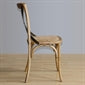 Shelving Bolero Natural Wooden Dining Chairs with Backrest (Pack of 2) - GG656 Bolero