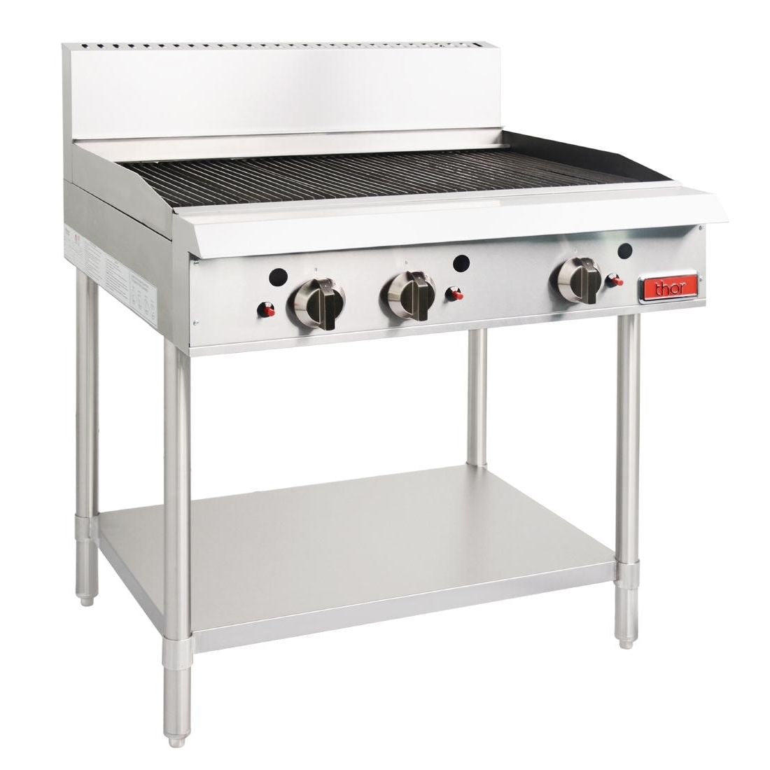 Thor Gas Char Broiler 36"-Radiant manual controls w/flame fail LPG TR-CBR36F LPG GH104-P Mattys