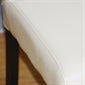 Shelving Bolero Faux Leather Dining Chairs Cream (Pack of 2) - GH444 Bolero