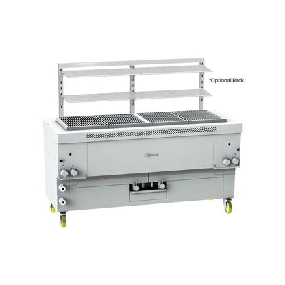 Gresilva GHPI 3F/1700 Direct Heat Mega Gas Grill With Auto-Feed Waterbath - Grill Area 1496mm X 478mm Mattys
