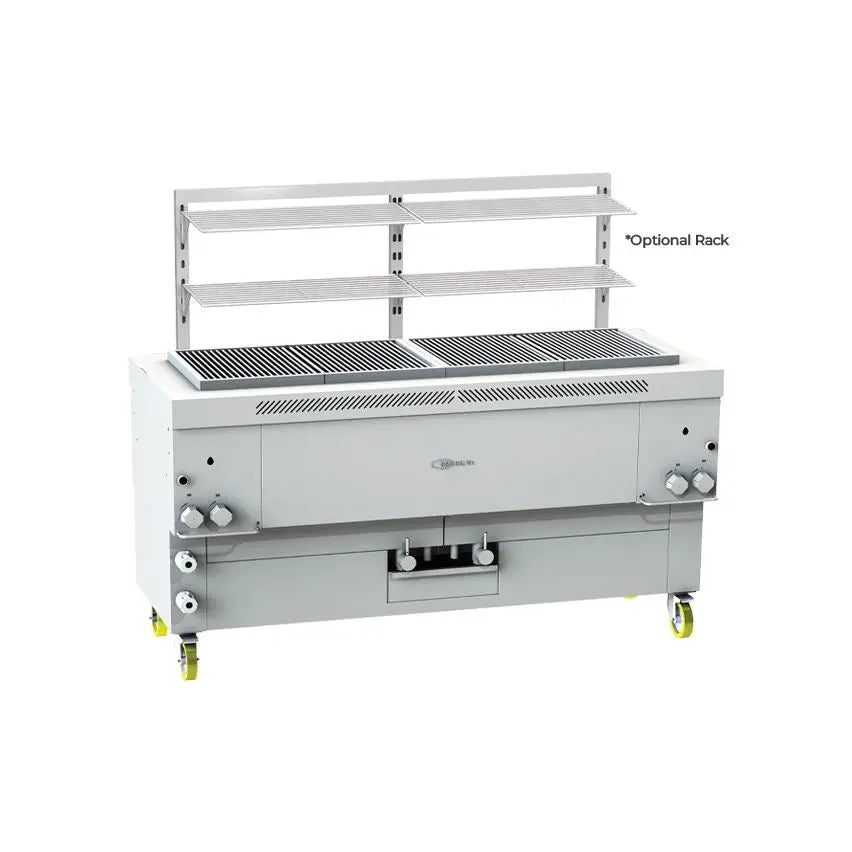Gresilva GHPI 3F/1700 Direct Heat Mega Gas Grill With Auto-Feed Waterbath - Grill Area 1496mm X 478mm Mattys
