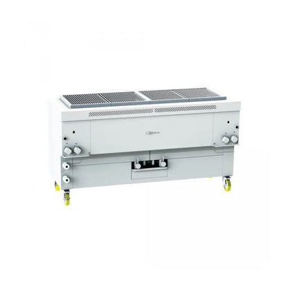 Gresilva GHPI 3F/1700 Direct Heat Mega Gas Grill With Auto-Feed Waterbath - Grill Area 1496mm X 478mm Mattys