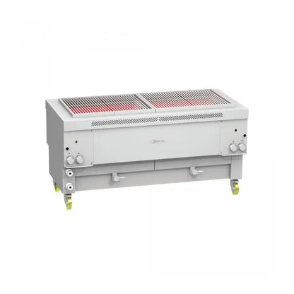 Gresilva GHPI 4F/1700 Direct Heat Mega Gas Grill With Auto-Feed Waterbath - Grill Area 1496mm X 607mm Mattys
