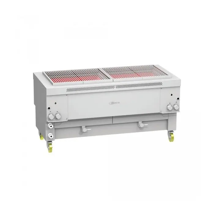 Gresilva GHPI 4F/1700 Direct Heat Mega Gas Grill With Auto-Feed Waterbath - Grill Area 1496mm X 607mm Mattys