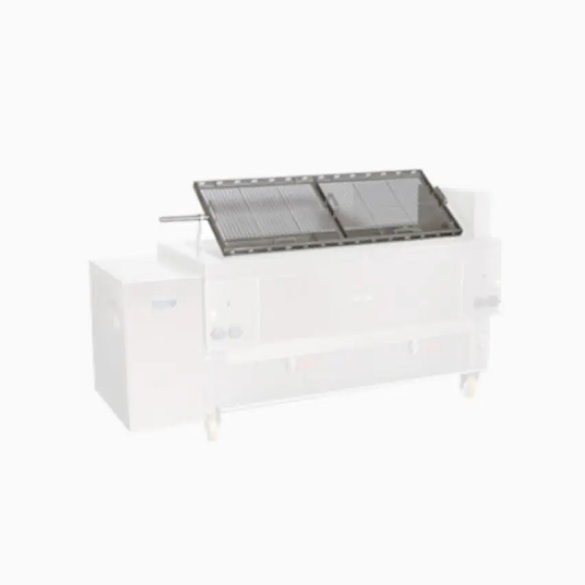 Gresilva GHPI R4/1700M Direct Heat Mega Multifuction Rotating Gas Grill With Auto-Feed Waterbath - Grill Area 1496mm X 607mm Mattys