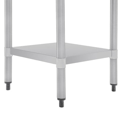 Shelving Vogue Stainless Steel Prep Table 600mm - GJ500 Vogue