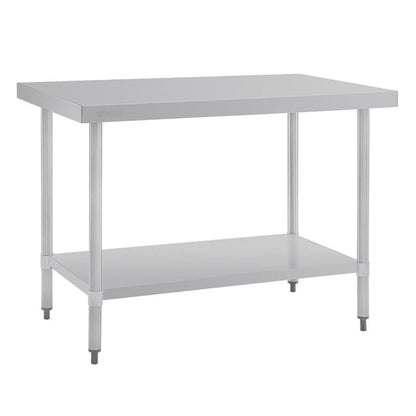 Shelving Vogue Stainless Steel Prep Table 1200mm - GJ502 Vogue