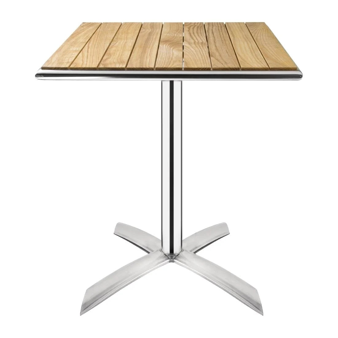 Bolero Ash Flip Top Square Bistro Table 600mm GK991 Mattys