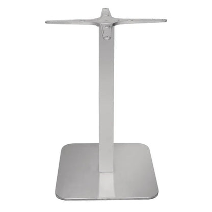 Bolero Square Stainless Steel Table Base GK993 Mattys
