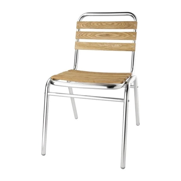 Bolero Ash Bistro Side Chair (Pack of 4) GK997 Mattys