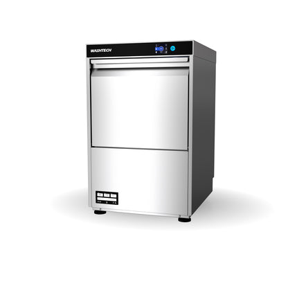 Washtech Premium Fully Insulated Undercounter Glasswasher and Dishwasher 450mm Rack GL