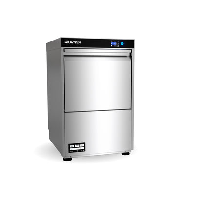 Washtech Premium Fully Insulated Undercounter Glasswasher and Dishwasher 450mm Rack GL