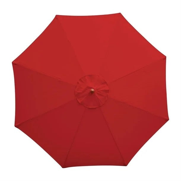 Bolero Round Pulley Umbrella Red - 2.5m GL304 Mattys