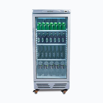 Bromic GM0220 LED ECO Glass Door Display Chiller - 215 Litre - GM0220-NR LED ECO Mattys