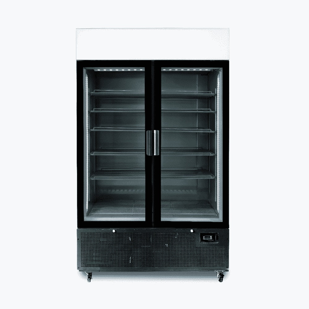 Bromic GM1100LB-NR - 2 Door Upright Display Fridge 1082L