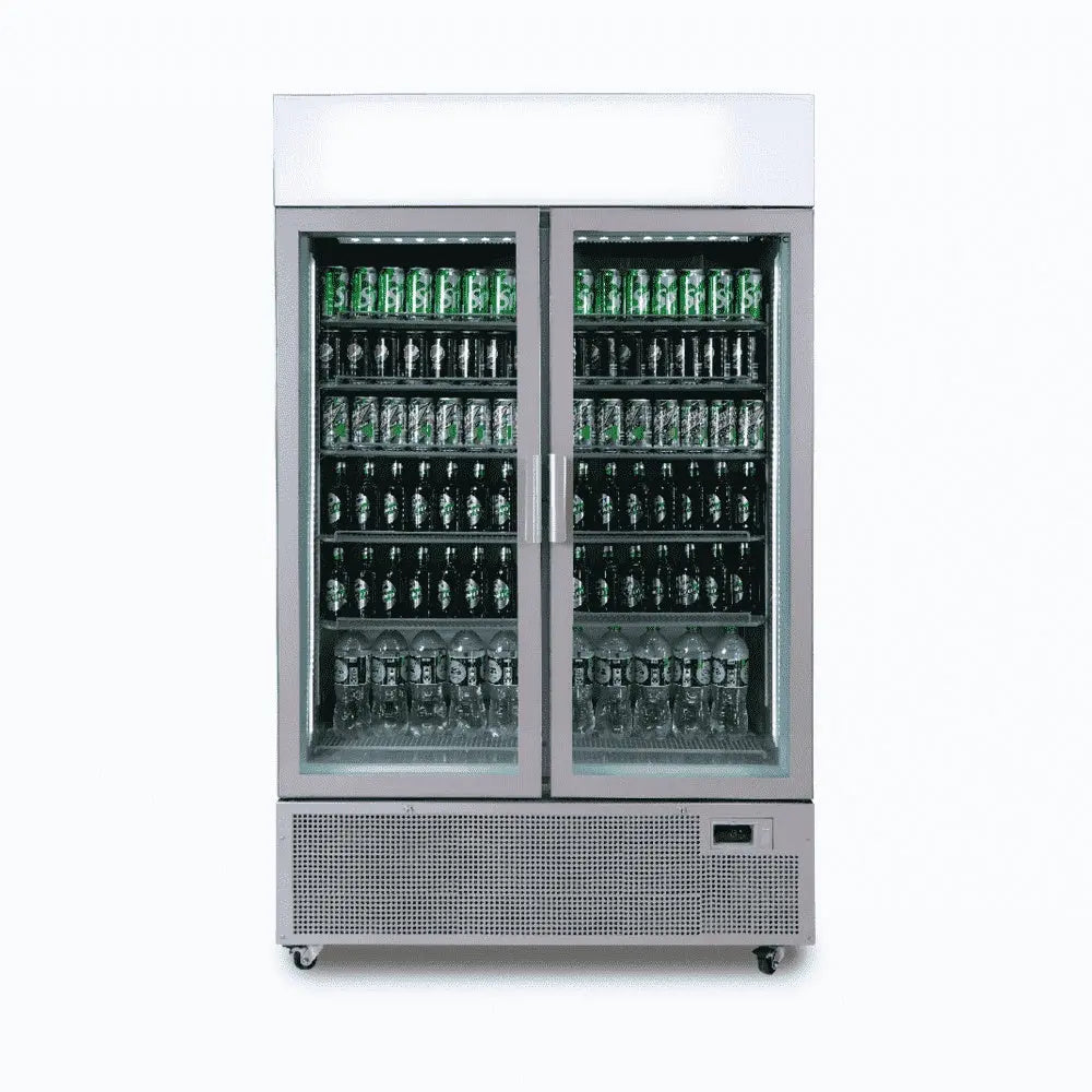 Bromic GM1100LS-NR - 2 Door Upright Display Fridge 1082L Mattys