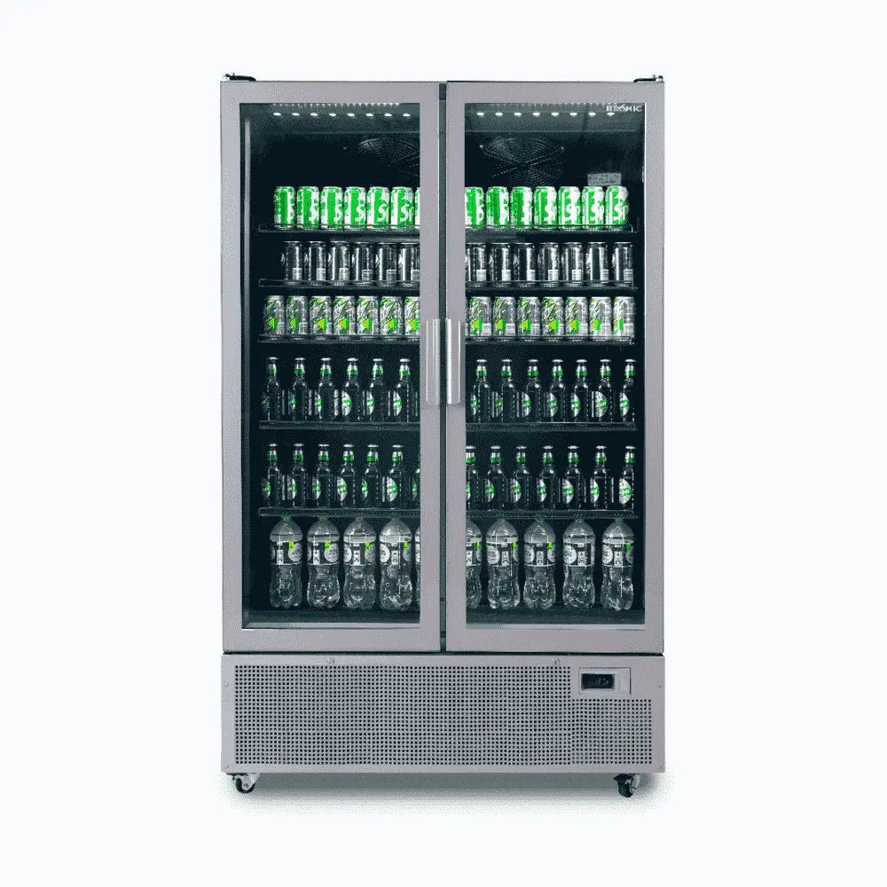 Bromic GM1100S-NR - 2 Door Upright Display Fridge 1126L Mattys