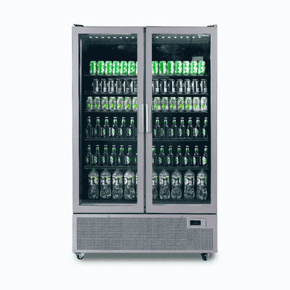 Bromic GM1100S-NR - 2 Door Upright Display Fridge 1126L Mattys