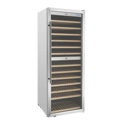 Refrigeration Polar G-Series Dual Zone Wine Fridge Stainless Steel - 126 Bottle - GM628-A Mattys
