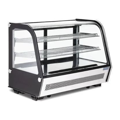 Polar G-Series Energy Efficient Countertop Food Display Fridge 160Ltr Black - GP291-A Mattys