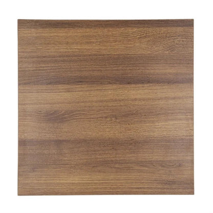Benches Bolero Pre-drilled Square Table Rustic Oak 600mm - GR324 Bolero
