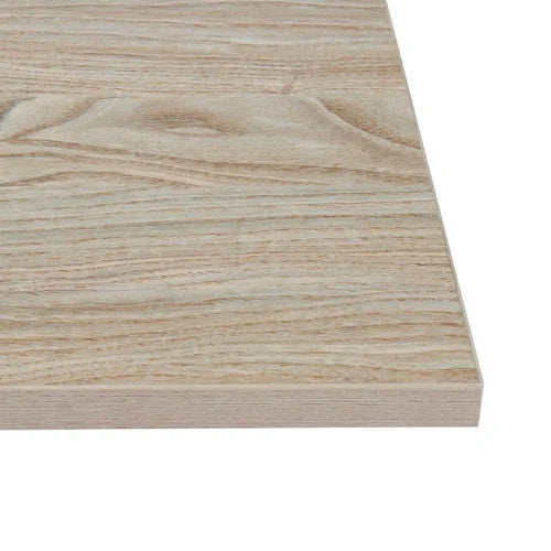 Benches Bolero Pre-drilled Square Table Antique Natural 600mm - GR325 Bolero