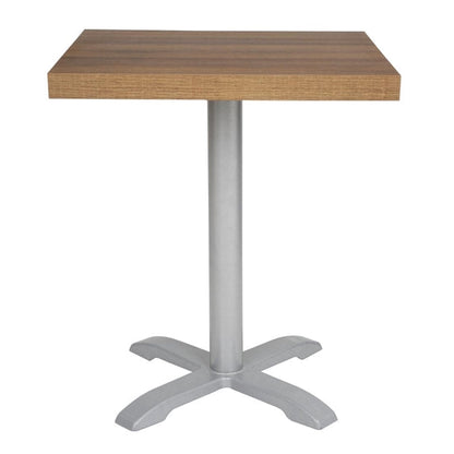 Shelving Bolero Pre-drilled Square Table Rustic Oak 700mm - GR330 Bolero