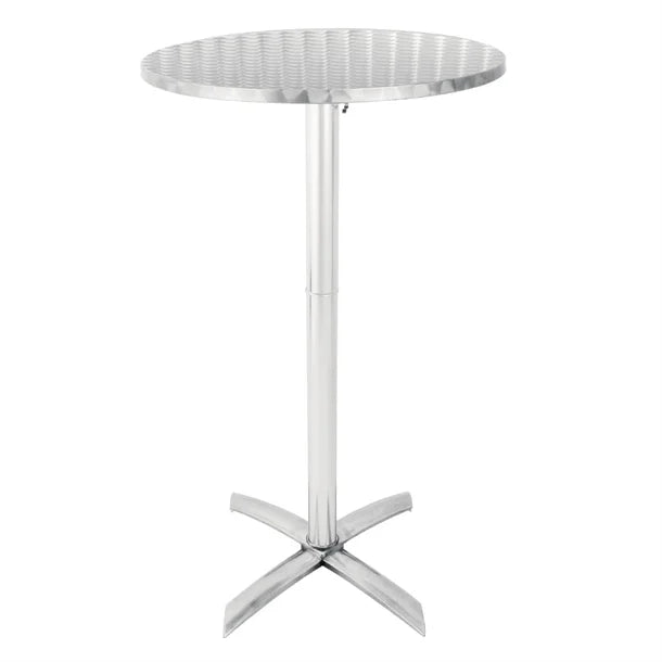 Shelving Bolero Flip Poseur Table Stainless Steel - GR396 Bolero