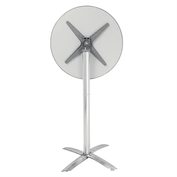 Shelving Bolero Flip Poseur Table Stainless Steel - GR396 Bolero