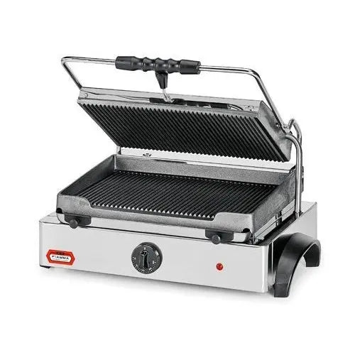 Fiamma GR 6.1L Contact Grill - Grooved Upper/Smooth Lower Plates Mattys