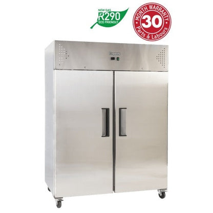EXQUISITE Double Door Stainless Steel Chiller - 1497 litres - GSC1410H Mattys