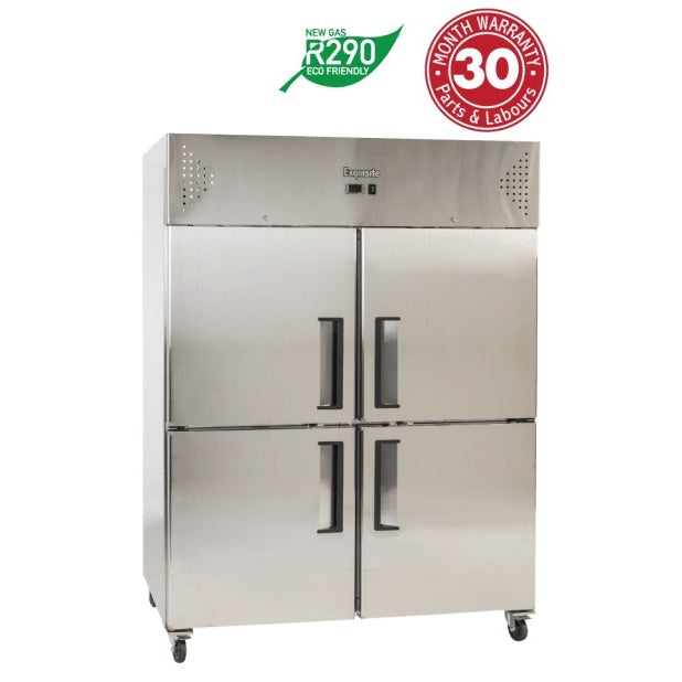EXQUISITE Double Door Stainless Steel Freezer - 1497 litres - GSF1412H Mattys