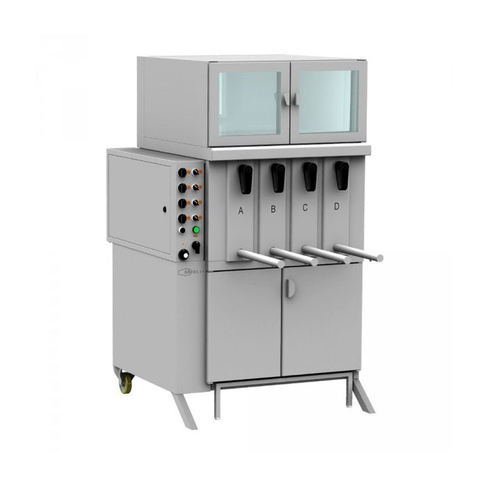 Gresilva GV4 Electric 4 Module Vertical Grill with Auto-Feed waterbath Mattys