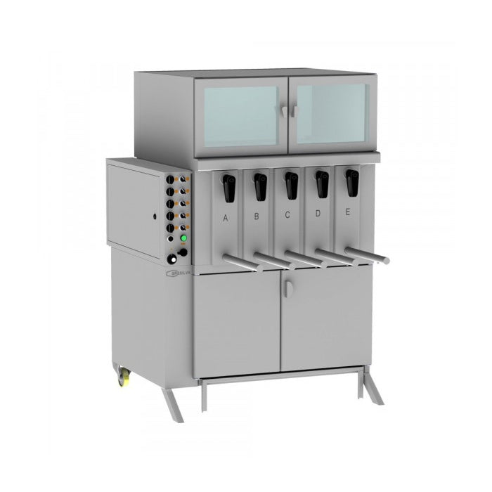 Gresilva GV5 Electric 5 Module Vertical Grill with Auto-Feed waterbath Mattys