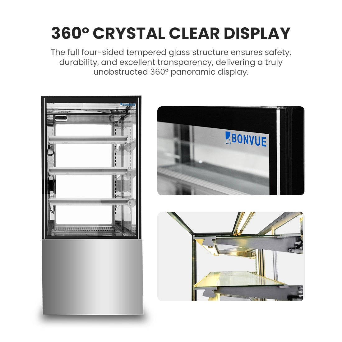 Bonvue Heated Display Cabinet - H-SF820V Bonvue