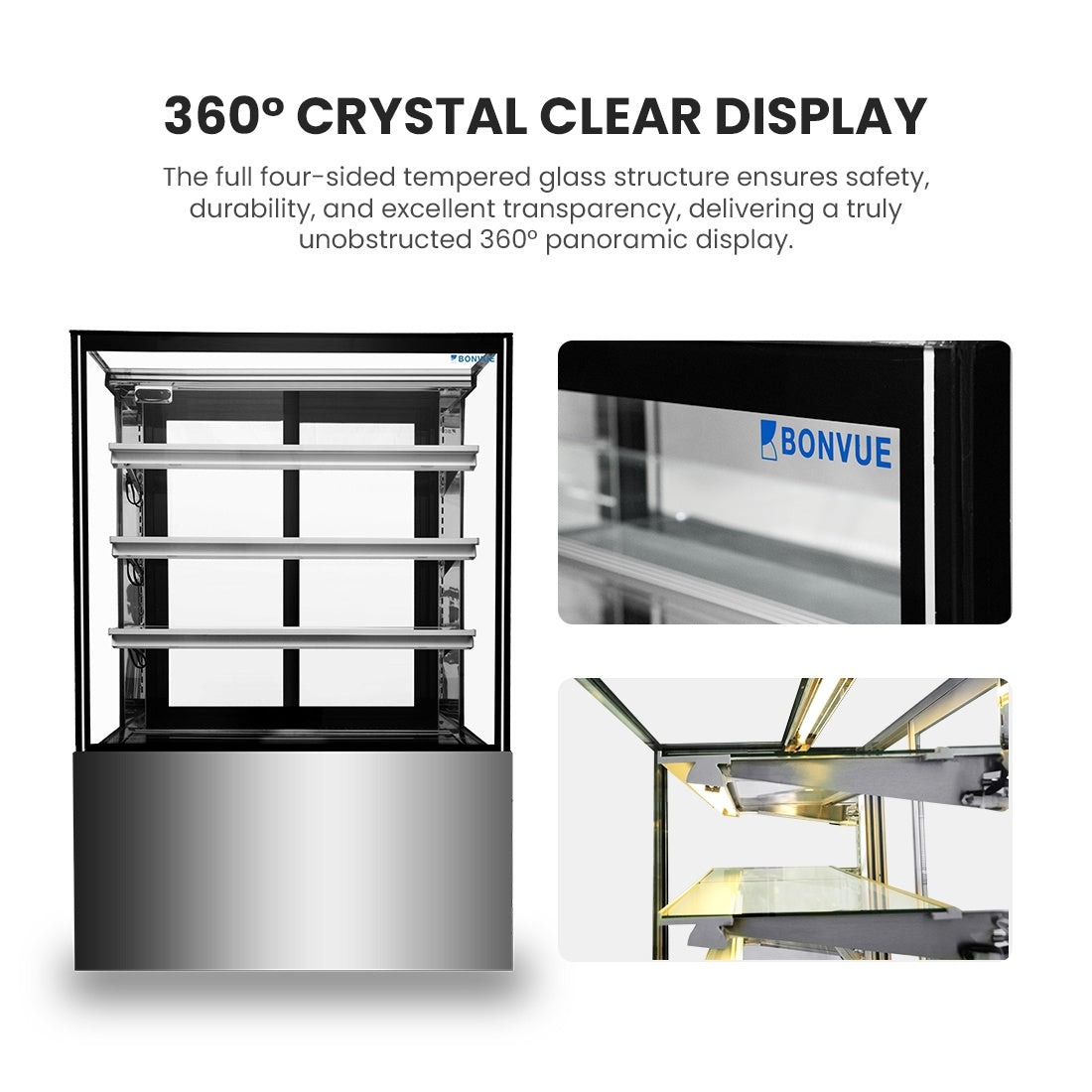 Bonvue Heated Display Cabinet - H-SF830V Bonvue