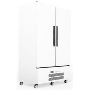 Quartz Star - Two Door White Colorbond Upright Storage Refrigerator - HQS2SW Mattys