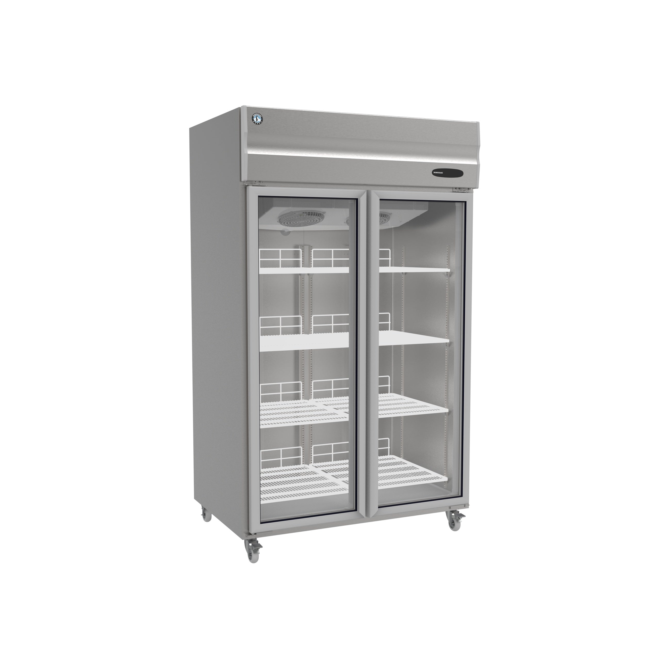 Hoshizaki 2 Door - Glass Door Upright Refrigeration HR-127 GLASS DOOR Hoshizaki