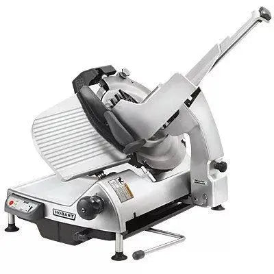 Hobart HS9 Gravity Fed 4 Speed Automatic Safety Slicer w/Removable Knife - 330mm Mattys