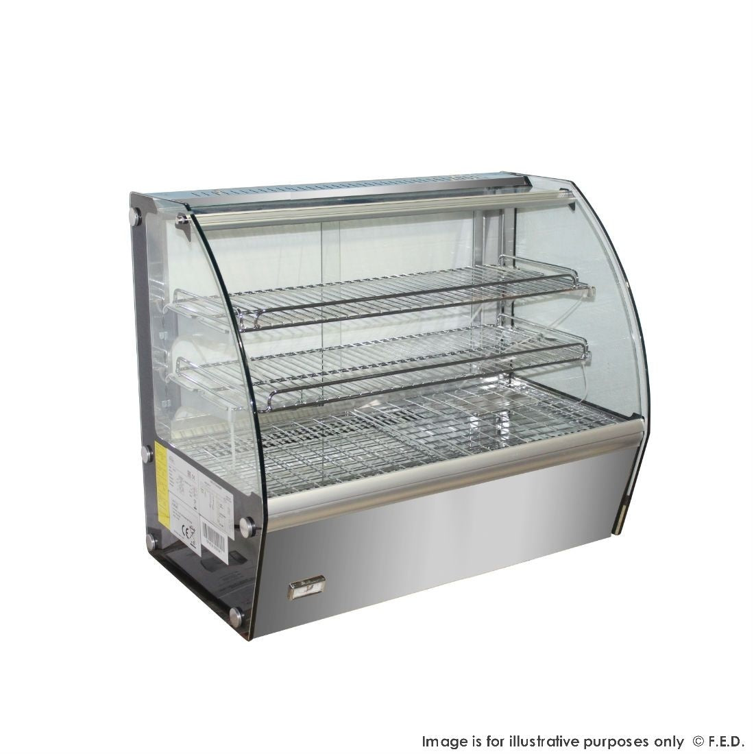 F.E.D. Bonvue HTH160N - 160 litre Heated Counter-Top Food Display Mattys