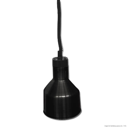F.E.D. Benchstar Pull down heat lamp Black HYWAL03 Mattys