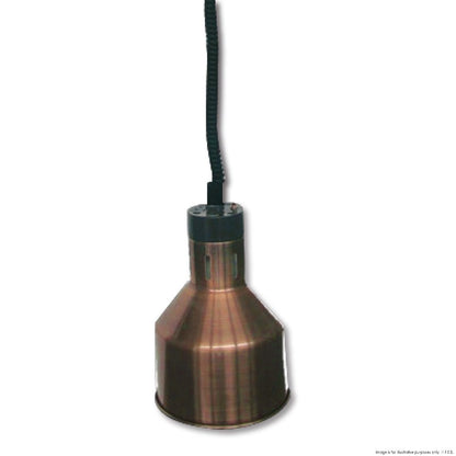 F.E.D. Benchstar Pull down heat lamp Antique Copper HYWAL04 Mattys